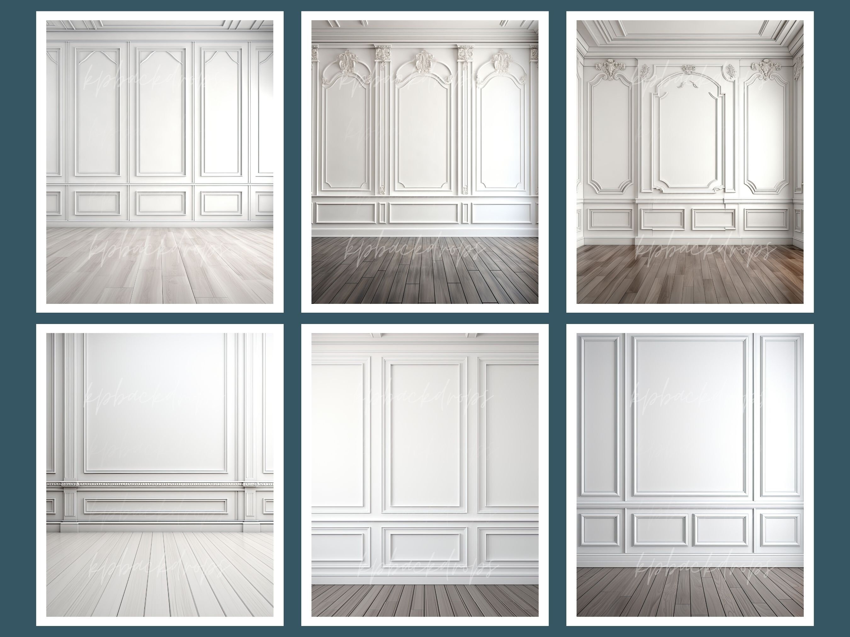 White Panel Wall Backdrop Maternity Digital Backdrops Studio Etsy