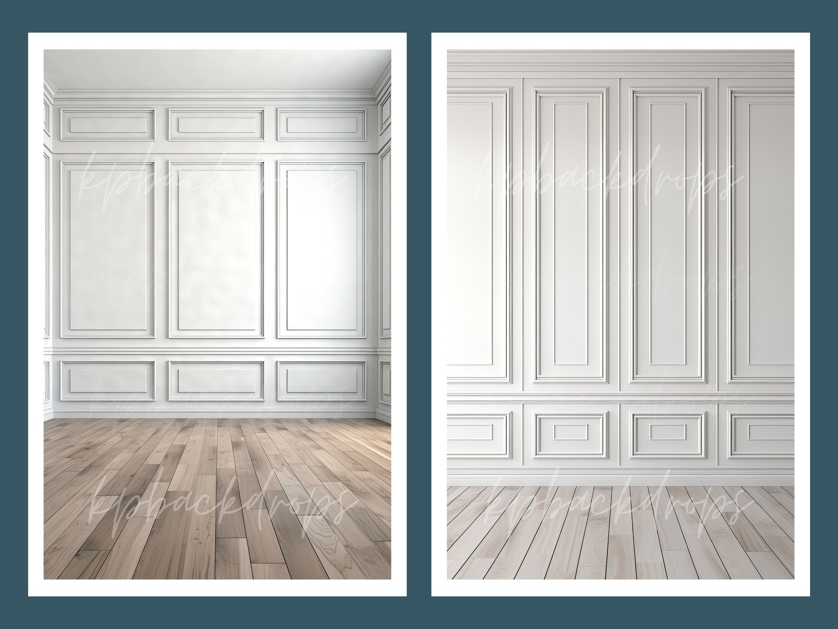 White Panel Wall Backdrop Maternity Digital Backdrops Studio Etsy