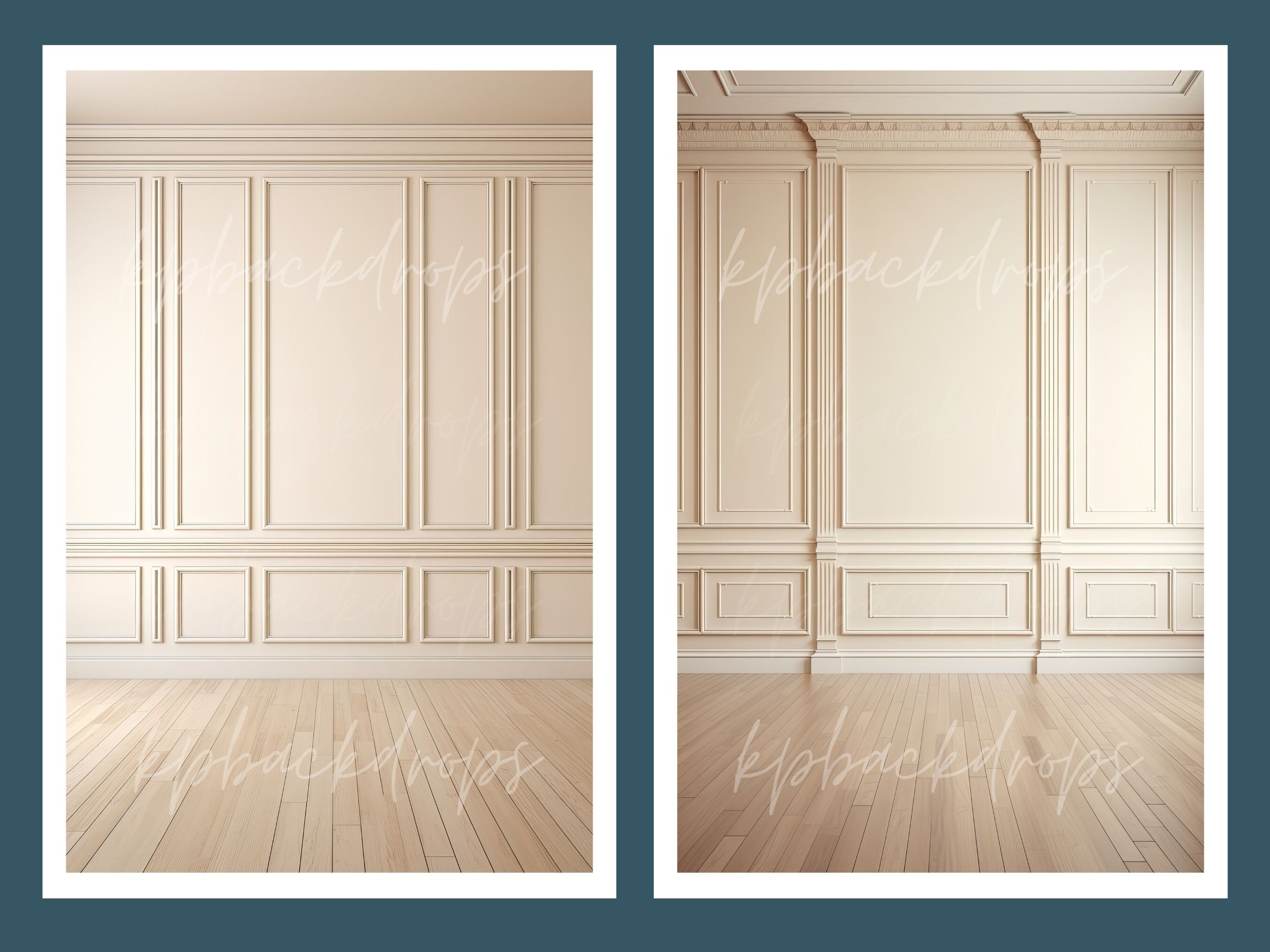 Edge Panel Backdrops Beige Panel Wall Backdrop Maternity Digital Backdrops Studio - Etsy