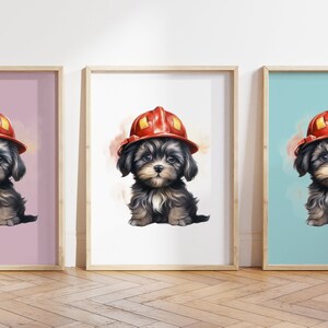 Qualsiasi colore - Stampa cucciolo di bambino - Poster cucciolo di bambino - Stampa di animali per bambini - Poster di animali per bambini - Arte della scuola materna - Arte degli animali - Qualsiasi dimensione