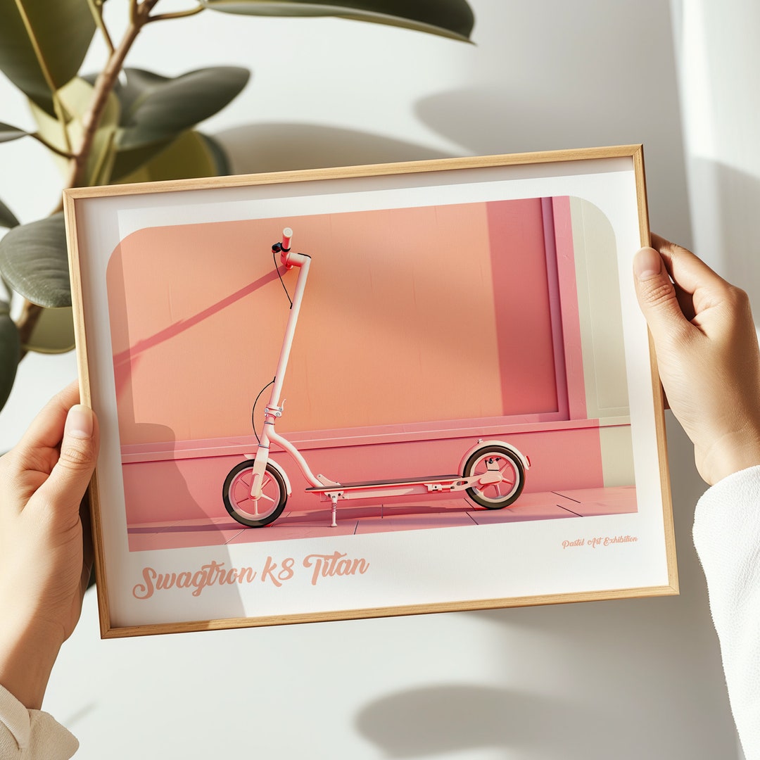 Swagtron K8 Titan Kick Scooter Landscape Print Scooter Poster Scooter Wall Art Scooter Painting Scooter Print in Multiple Sizes Gift Etsy