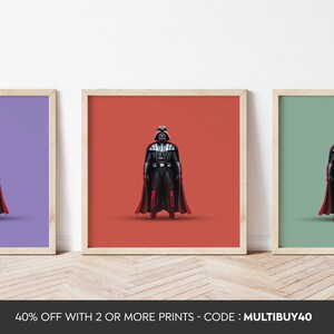 Any colour - Movie print -  Star Wars fan art - Darth Vader Poster