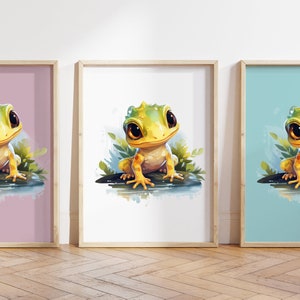 Qualsiasi colore - Stampa di dinosauro per bambini - Poster di dinosauro per bambini - Stampa di animali per bambini - Poster di animali per bambini - Arte dell'asilo nido - Arte degli animali - Qualsiasi dimensione