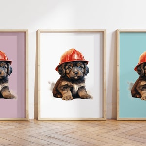 Qualsiasi colore, stampa cucciolo, poster cucciolo, stampa animalier, poster con animale, decorazione nursery, decorazione con animali, qualsiasi dimensione