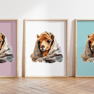 Cualquier color - Impresión de camello bebé - Cartel de camello bebé - Impresión de animales bebé - Cartel de animales bebé - Arte infantil - Arte animal - Cualquier tamaño