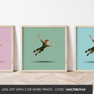 Any colour - Movie print -  Peter Pan fan art - Peter Pan poster