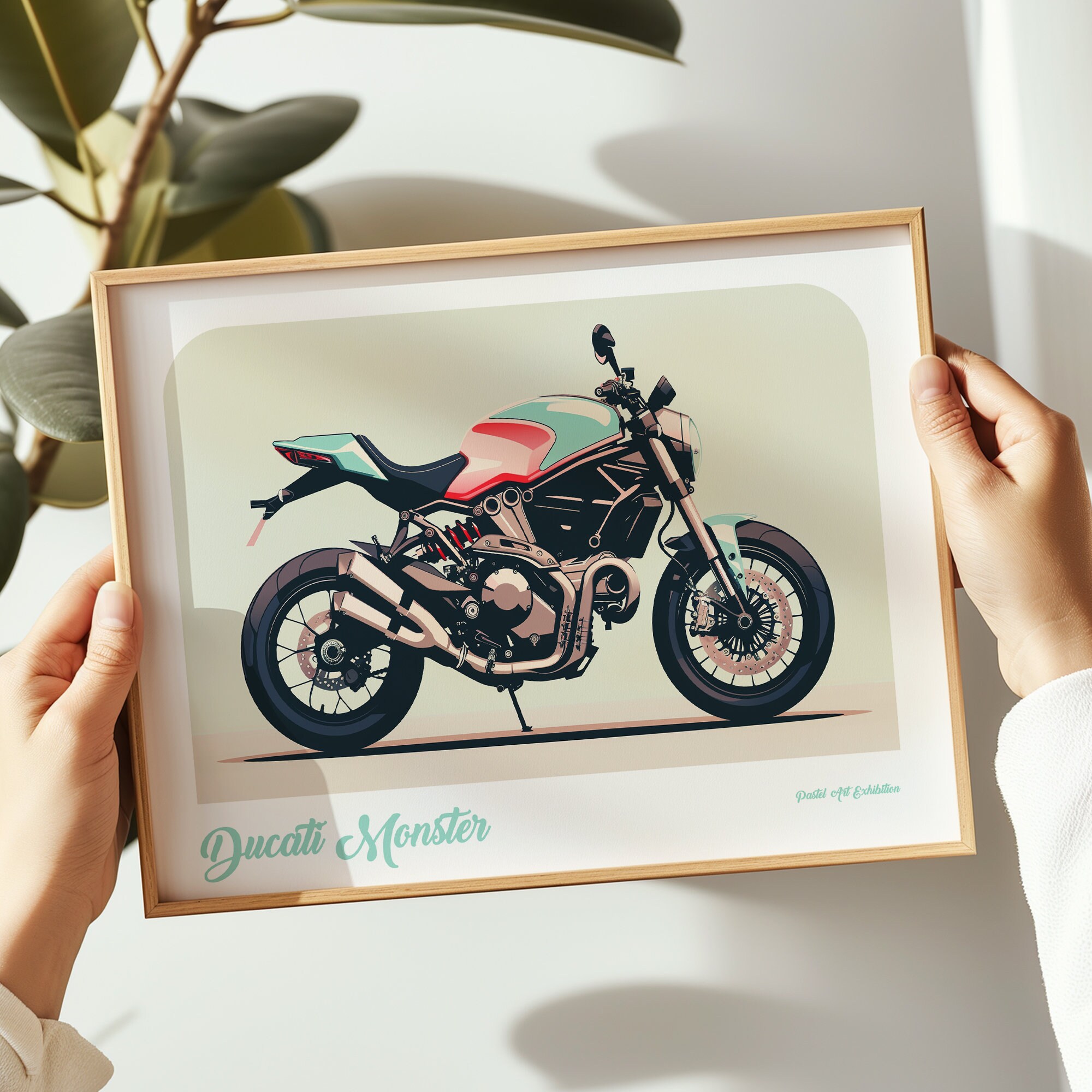 Ducati monster poster hotsell