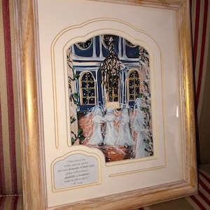 Romanov Sisters Painting - Anastasia, Maria, Tatiana, Olga “Spirits Dancing” - Framed
