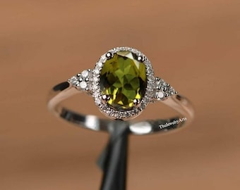 Anello vintage in sultanite - Anello in sultanite che cambia colore - Anello con gemme che cambiano colore - Anello in sultanite in Turchia - Anello in sultanite in argento - Sultanite