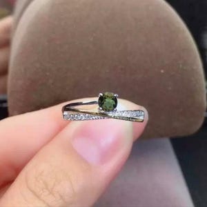 Silver Sultanite Ring, Colors Changing Sultanite, Colors Changing Gemstone Ring, Diaspore Stone Ring, Promise Ring, Gifts For Her