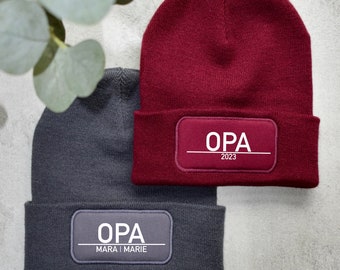 Mützen | Beanie | OPA | Winter | personalisiert | Handmade | UNISEX