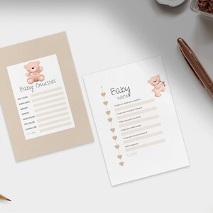 Mini Baby Shower Game Pack (4) - Neutral