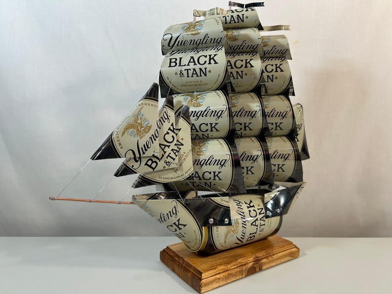 Yuengling Black & Tan Beer Can Ship