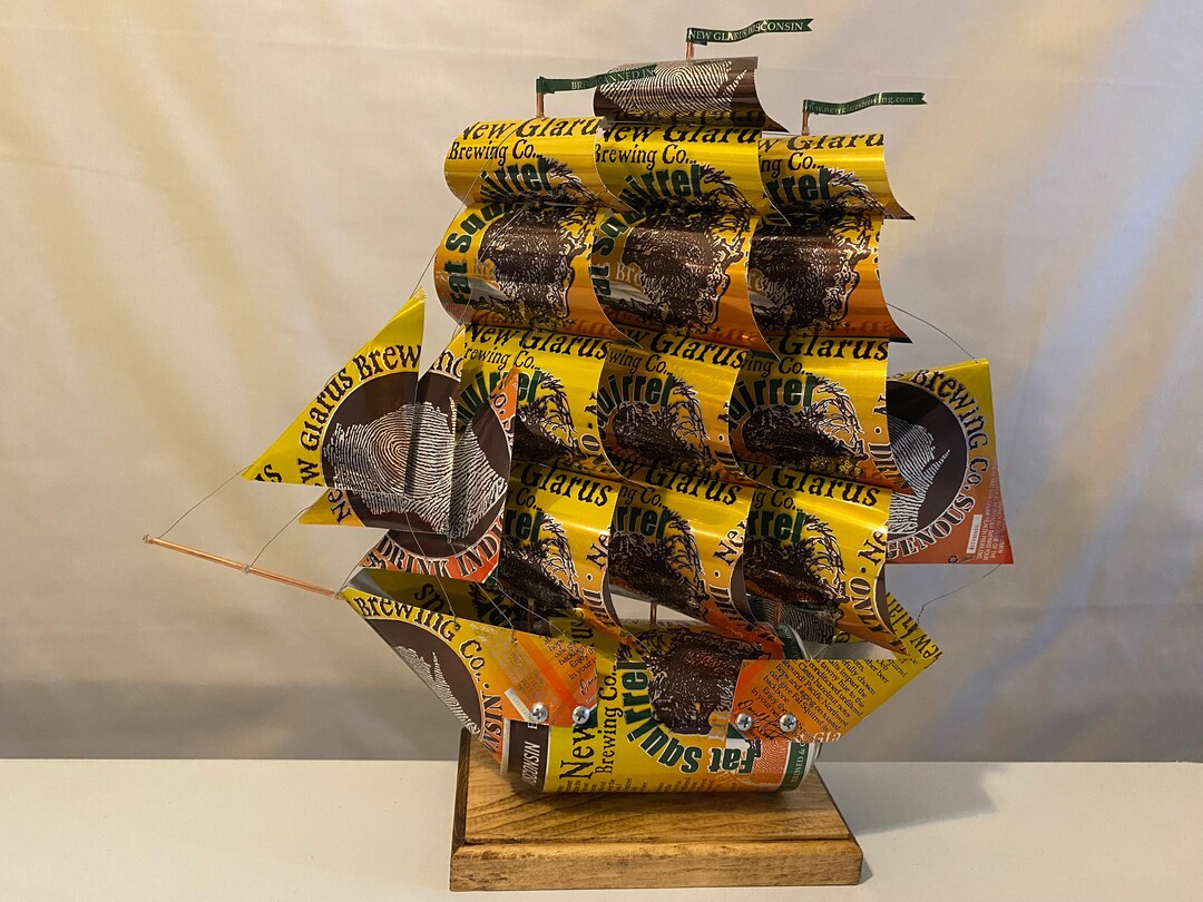 New Glarus Fat Squirrel Beer Can Ship Etsy