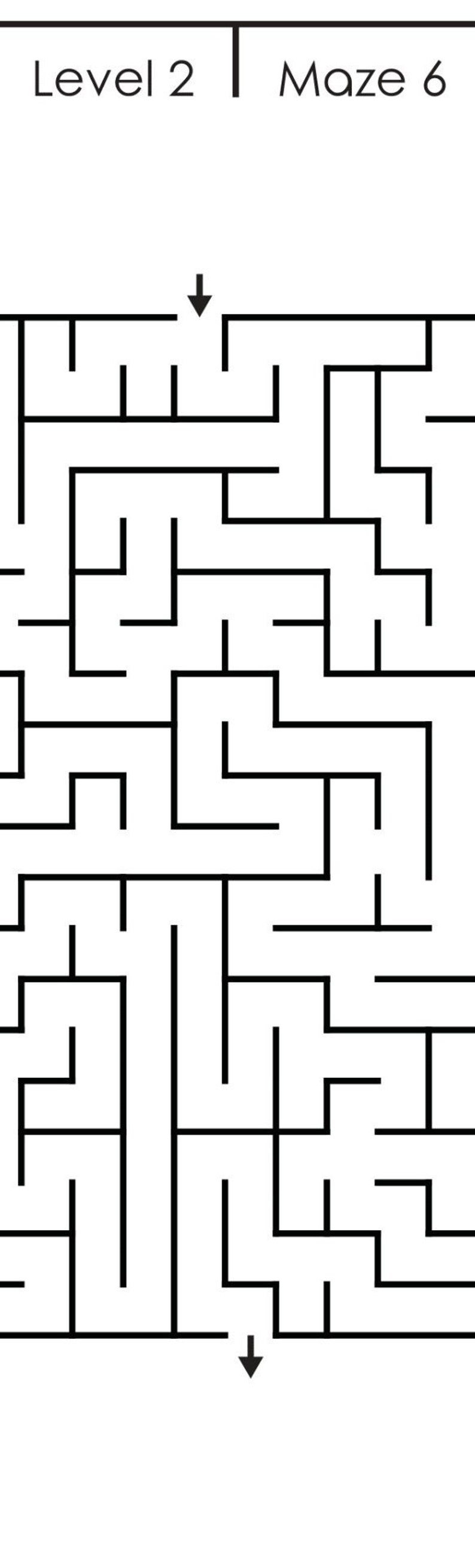 20 Maze Puzzle Pages - Printable Mazes for Kids and Adults - PDF ...