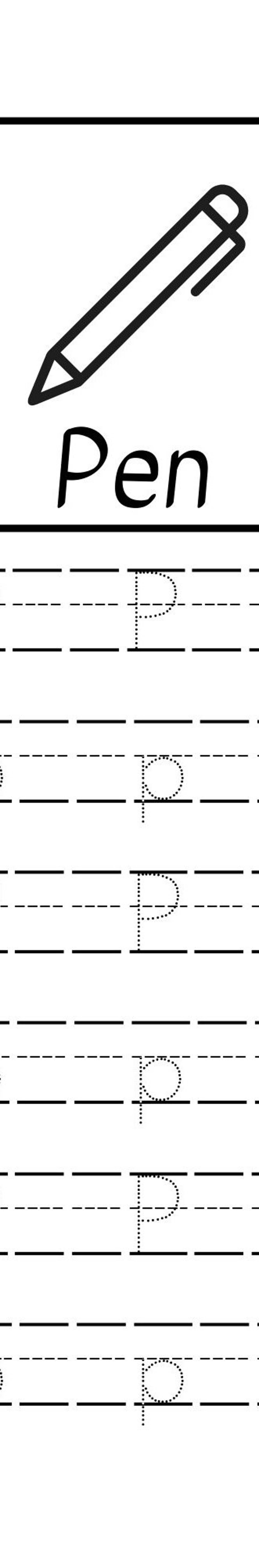 Alphabet Adventure: Lowercase Tracing Worksheets With Bonus Coloring ...