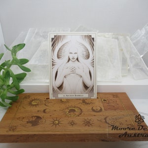 Projekty Sun Moon, uchwyt na karty do codziennego losowania, karty afirmacji, karty Oracle, karty tarota