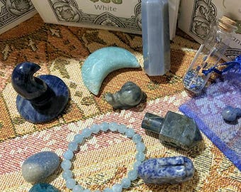 Themed Crystal Mystery Boxes, can Inc a combination of Tumbles, Towers, Carvings or Necklaces