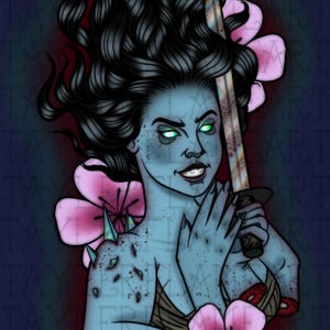 Dead by Daylight inspired &quot;The Spirit&quot; 11&quot; x 17&quot; Matte Poster