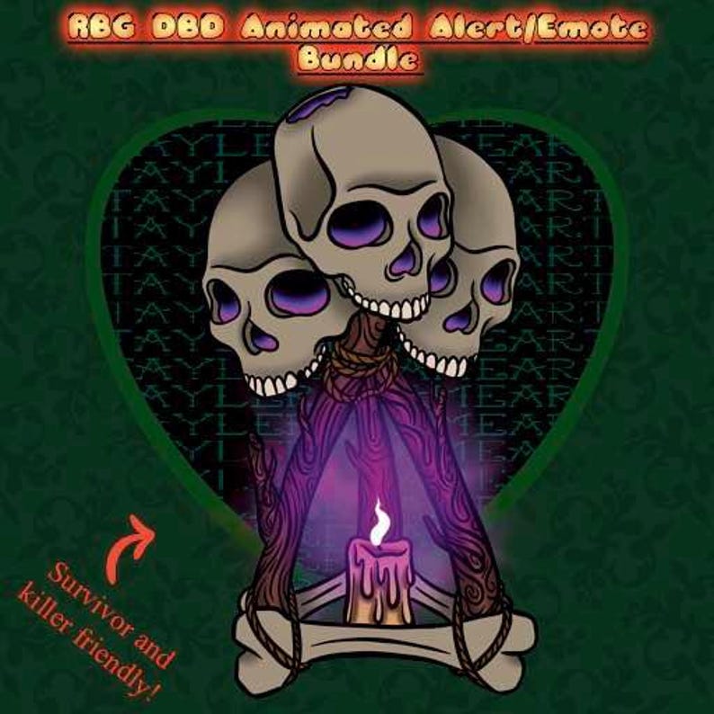 Dead by Daylight Animated RBG Emote/alert Bundle - Etsy