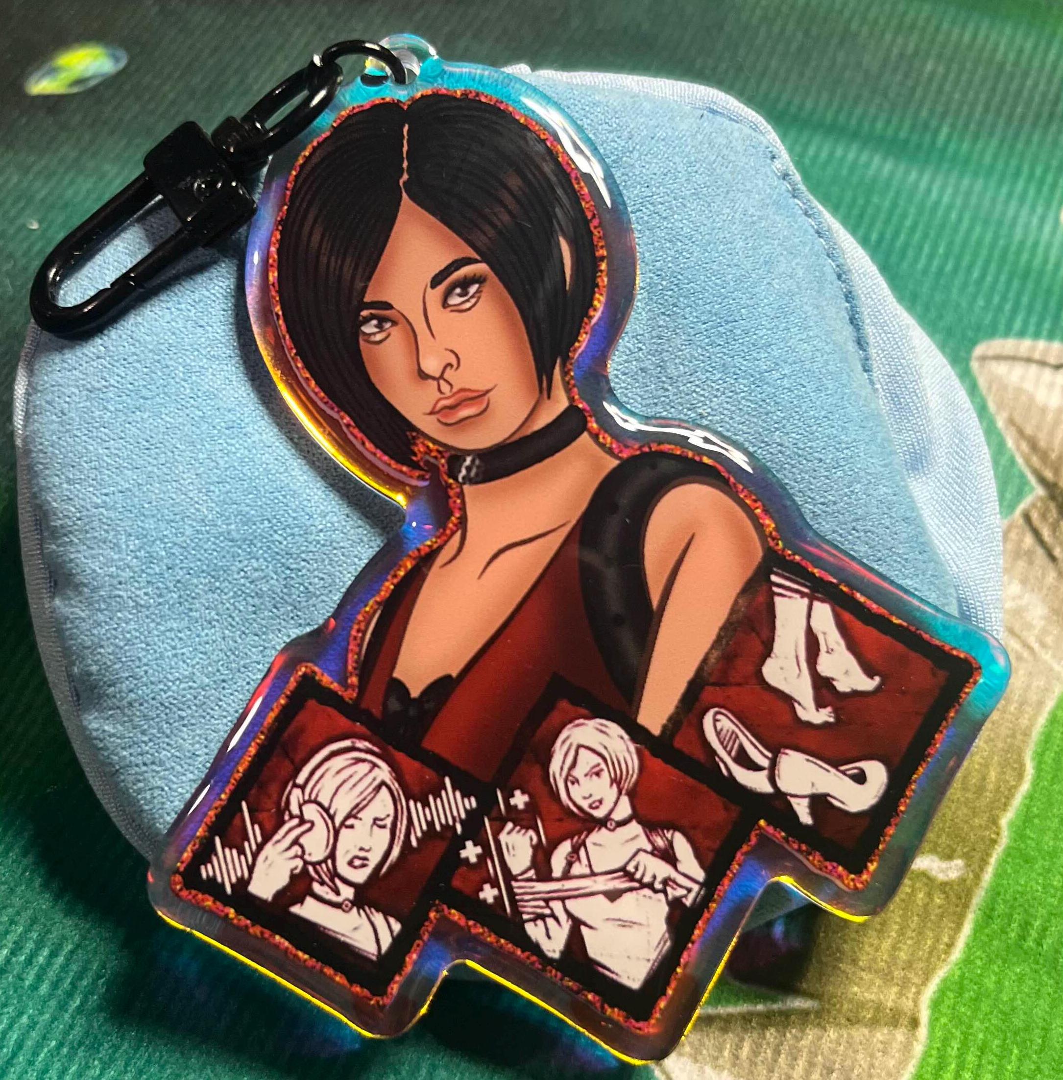 Ada Wong Keychain - Etsy