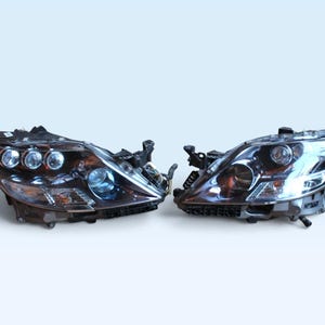 Lexus LS460 2007-2009 LS460L LS600H Triple Beam koplampen set, gepolijst (gebruikt)