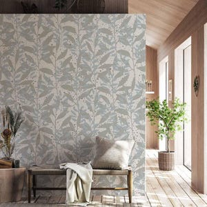 Papier peint floral – peinture de fleurs aquarellées 3