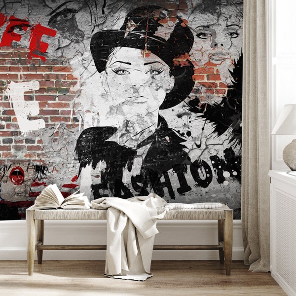 Sixties Wallpaper Etsy