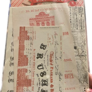 City Sidewalks Collage Sheets by Pink Paisley