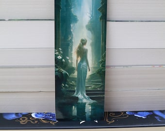 Fantasy bookmark - Fairy world bookmark - Fae bookmark - Book lover gift - Fantasy reader gift - id0100