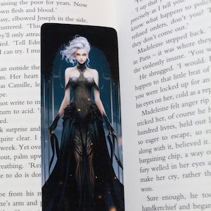 Fantasy dunkle Prinzessin Lesezeichen - Fantasy Horror Lesezeichen - Fantasy Lesezeichen - Fantasy Lesezeichen - id0008