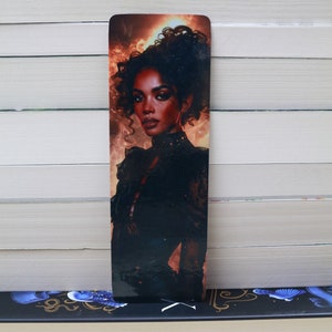 Fantasy bookmark - Fantasy female character bookmark - Book lover gift - Fantasy reader gift - id0085