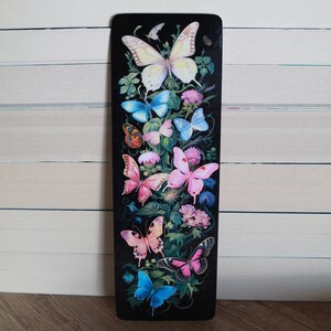 Cute butterflies fantasy bookmark - Whimsical bookmark - Book lover gift - Fantasy reader gift - id0049