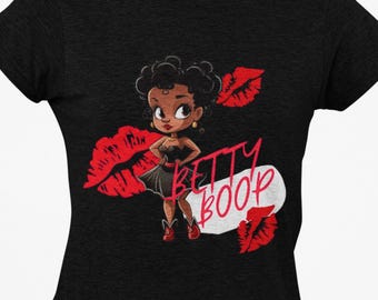 betty Boop T Shirt, Custom T Shirt, Classy T shirt