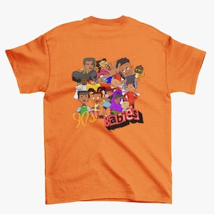Vintage 90s Babies T-Shirt Featuring Iconic Black Cartoon Characters Retro Nostalgia Tee image 5