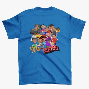 Vintage 90s Babies T-Shirt Featuring Iconic Black Cartoon Characters Retro Nostalgia Tee image 6