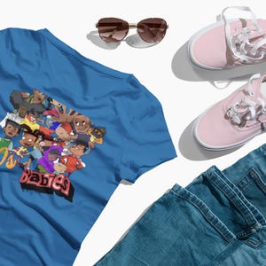 Vintage 90s Babies T-Shirt Featuring Iconic Black Cartoon Characters Retro Nostalgia Tee image 8