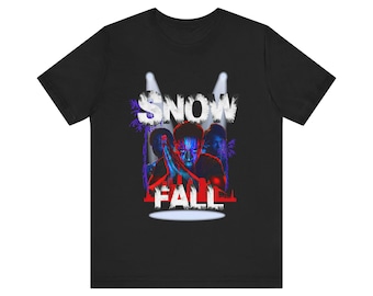 Camiseta de nevadas / Camiseta de Franklyn Saint / Camiseta de estilo de vida urbano y moderno, camiseta de programa de televisión