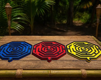 Survivor Maze Puzzle – Ball Maze Puzzle Game for Fans of the Show – Unique Gift for Survivor Lovers and Game Night Fun