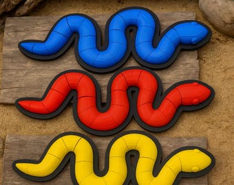 Survivor-Inspired Snake Puzzle – 10&quot; x 4&quot; Interlocking Brain Teaser – Fun Gift for Survivor Fans, Puzzle Lovers & Collectors