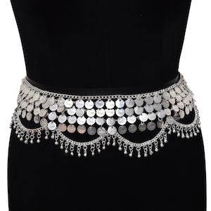 Four line Coin Belt for Belly Danceing