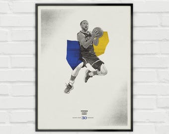 ステフィン・カリー ポスター - ゴールデンステート・ウォリアーズ