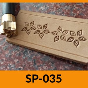 Leather stamp, Leather Craft Stamp, Leather Stamp Tools Set, Leather Tooling Supplies SP-035