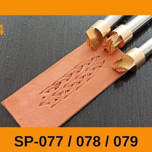 Leather stamp, Leather Craft Stamp, Leather Stamp Tools Set, Leather Tooling Supplies SP077-
