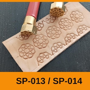 Leather stamp, Leather Craft Stamp, Leather Stamp Tools Set, Leather Tooling Supplies SP-013/014