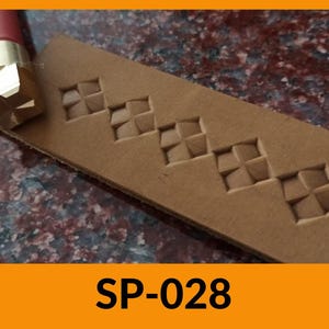 Leather stamp, Leather Craft Stamp, Leather Stamp Tools Set, Leather Tooling Supplies SP-028
