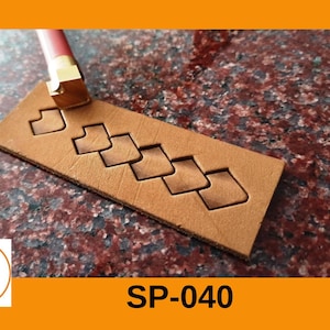Leather stamp, Leather Craft Stamp, Leather Stamp Tools Set, Leather Tooling Supplies SP-040