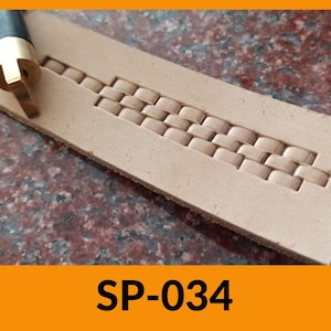 Leather stamp, Leather Craft Stamp, Leather Stamp Tools Set, Leather Tooling Supplies SP-034