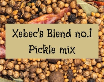 Xebec's pickle at home spice mix