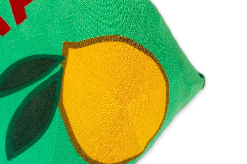 The Pillow Drop Amalfi Needlepoint Cushion - Thumbnail 4